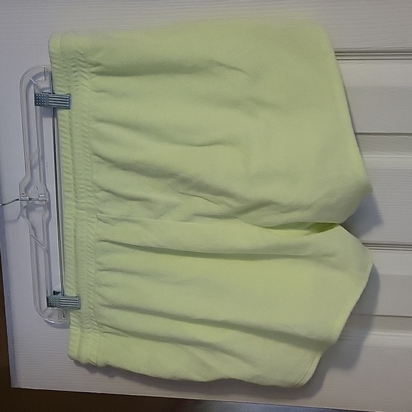 J. Crew Yellow Towel Terry Soft Shorts & Hoddie Sz L - Picture 5 of 5